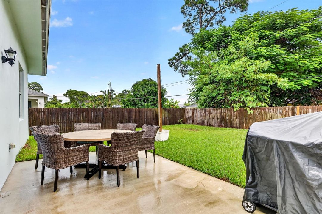 back patio view