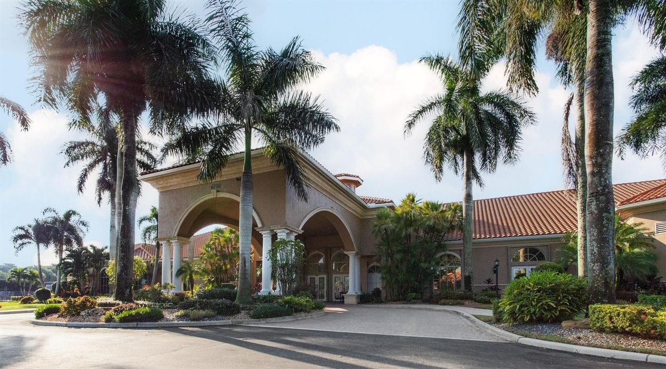 Clubhouse Entrance