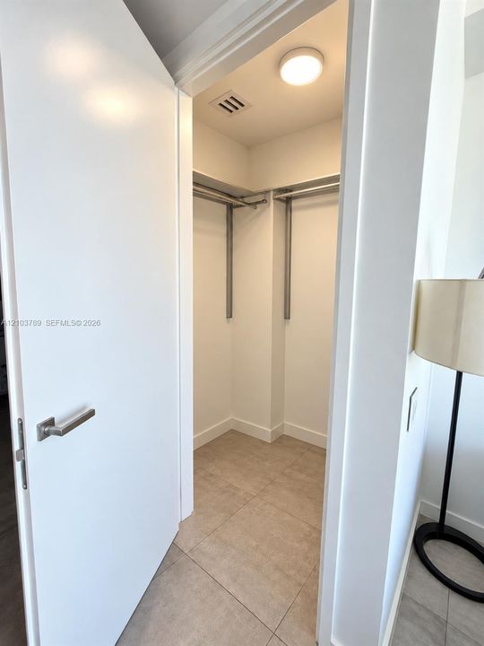 Primary walk-in closet 2