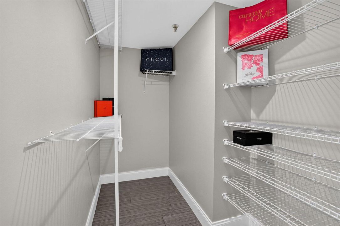Primary Walk-in Closet