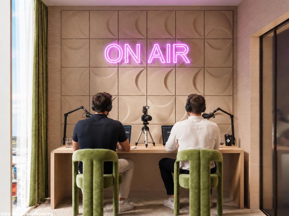 Resident Podcast Recording Studio