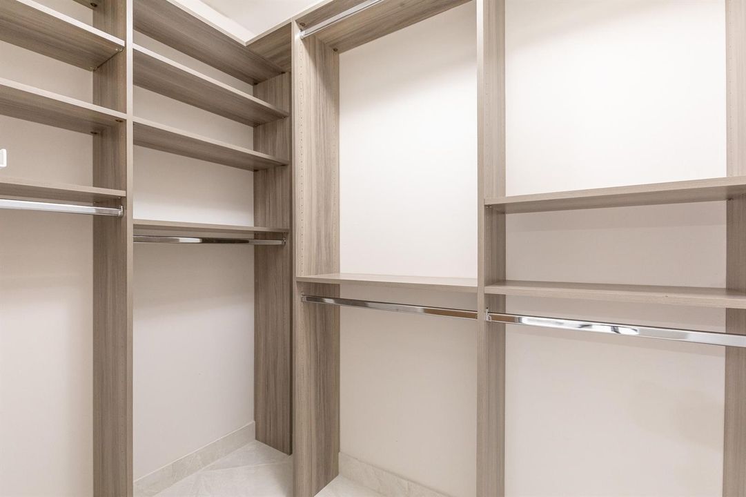 Master Walk-in closet