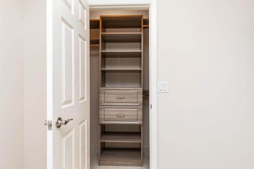 Master 2nd closet