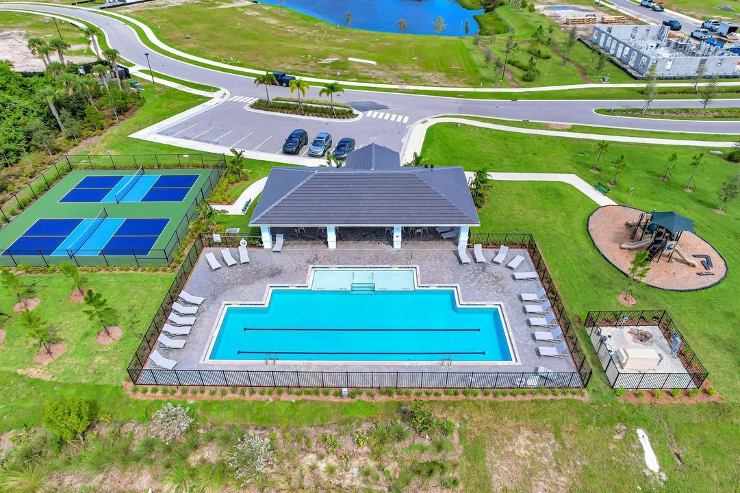 Aerial of Pool