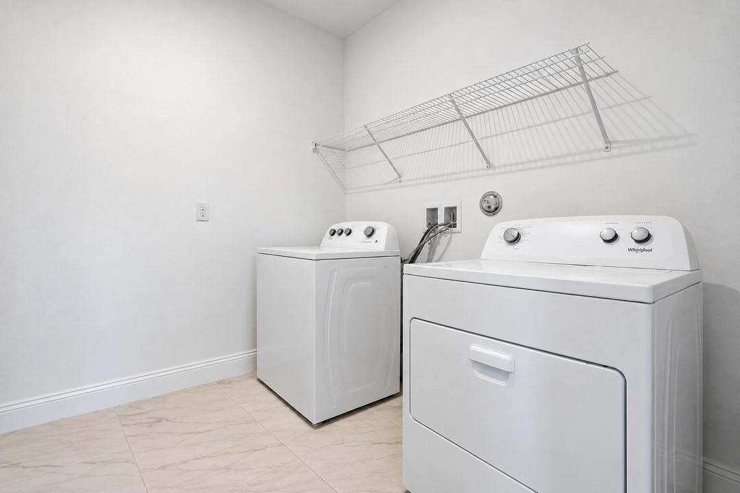 Bright Modern Laundry Room