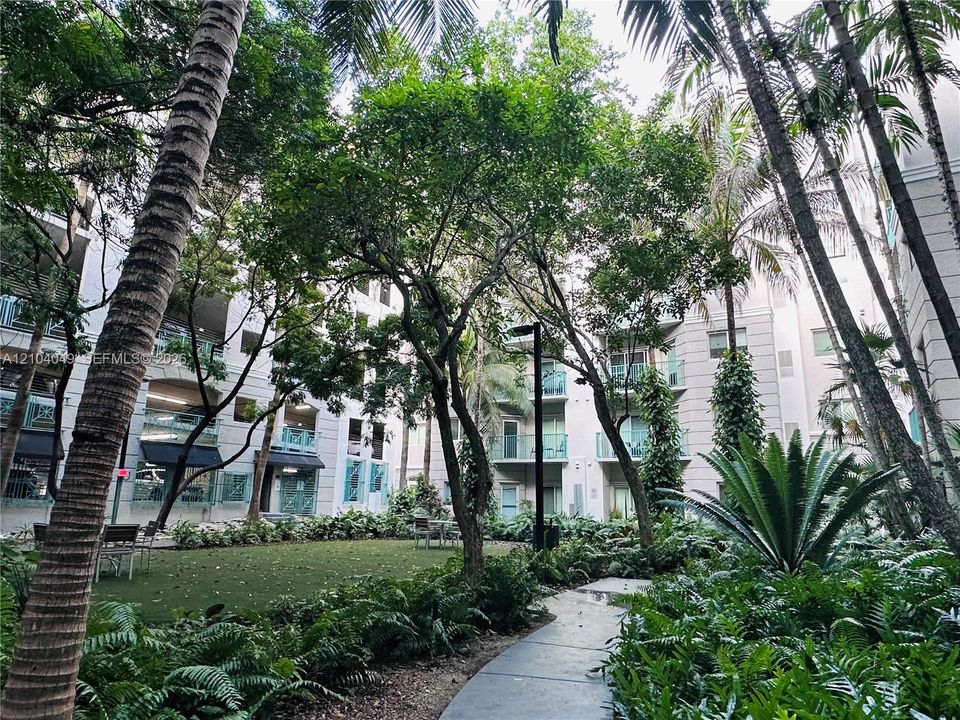 Meditation garden