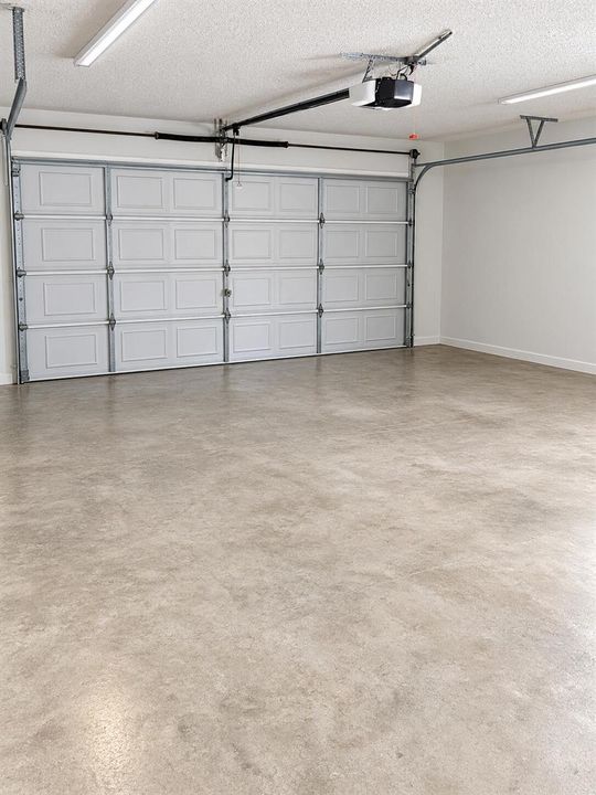 Clean Empty Garage Interior