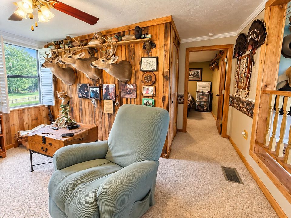 Rustic Cabin Hunting Lodge Interior