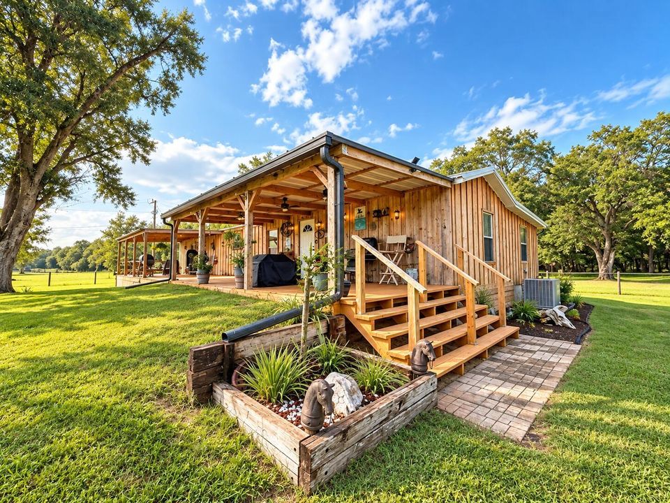 Rustic Country Porch Retreat