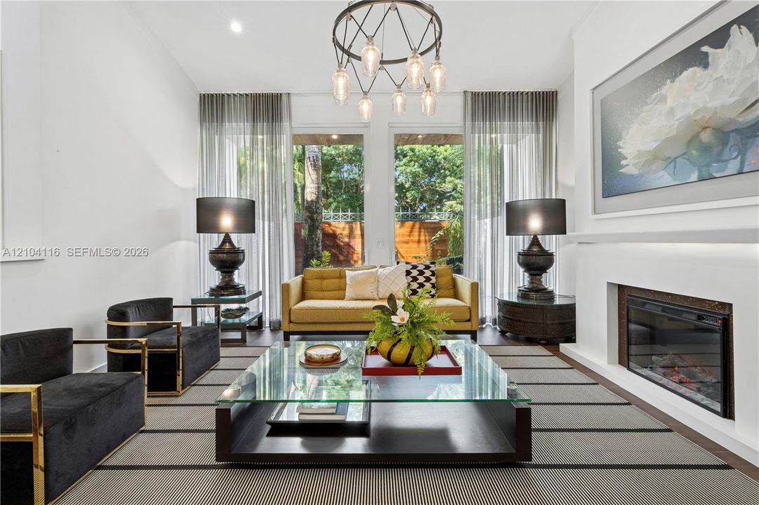 Spacious luxurious living