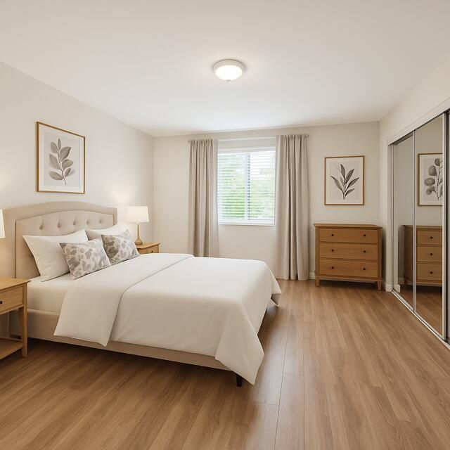 Primary Bedroom Rendering