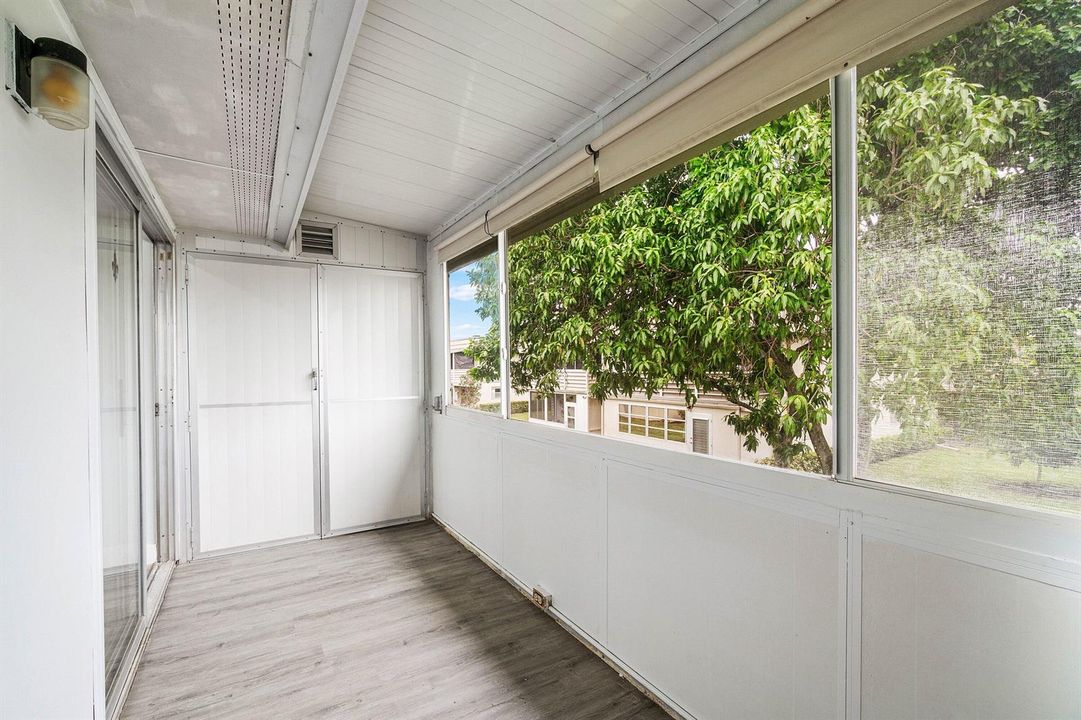 Enclosed Patio