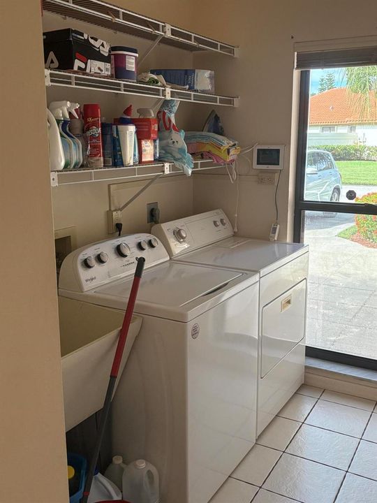 Laundry Room with Utility Sink