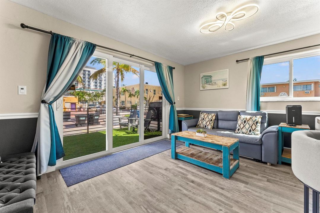 Unit 101 Living Room