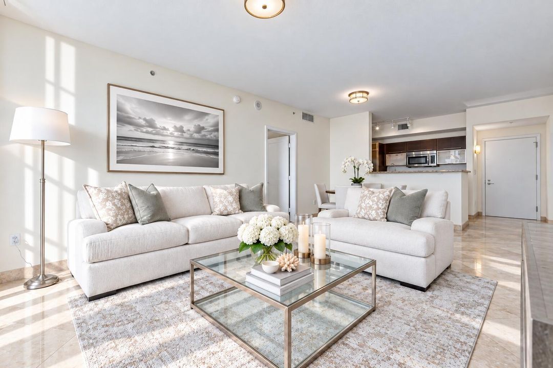 Living Room w/ Great Views