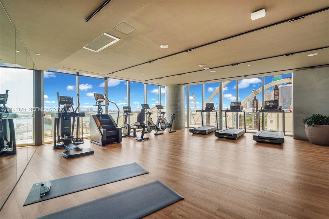 Cardio/Pilates Area