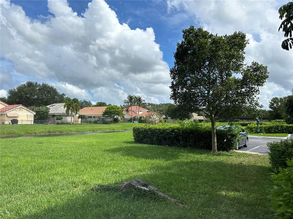View from porch