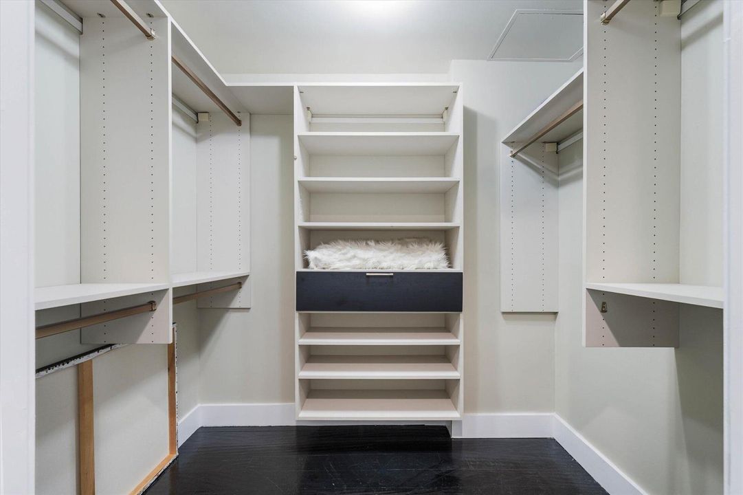 Walk in Closet (3rd bedroom)