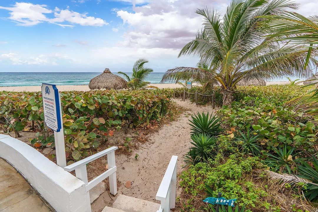 Beach path