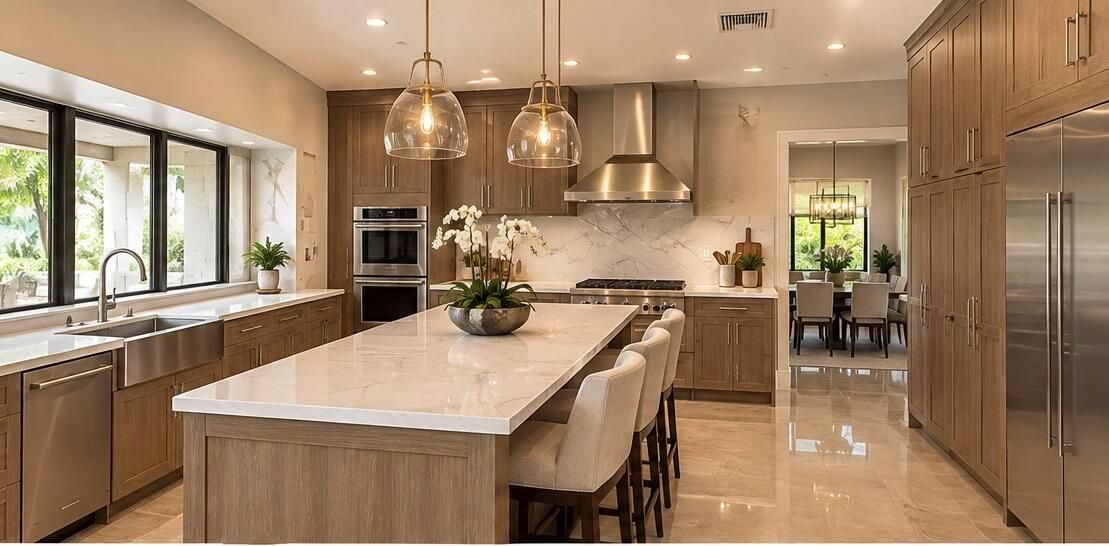 KITCHEN - REIMAGINED POST-REHAB (AI)