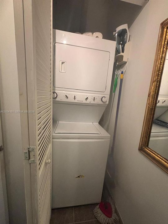 Laundry inside