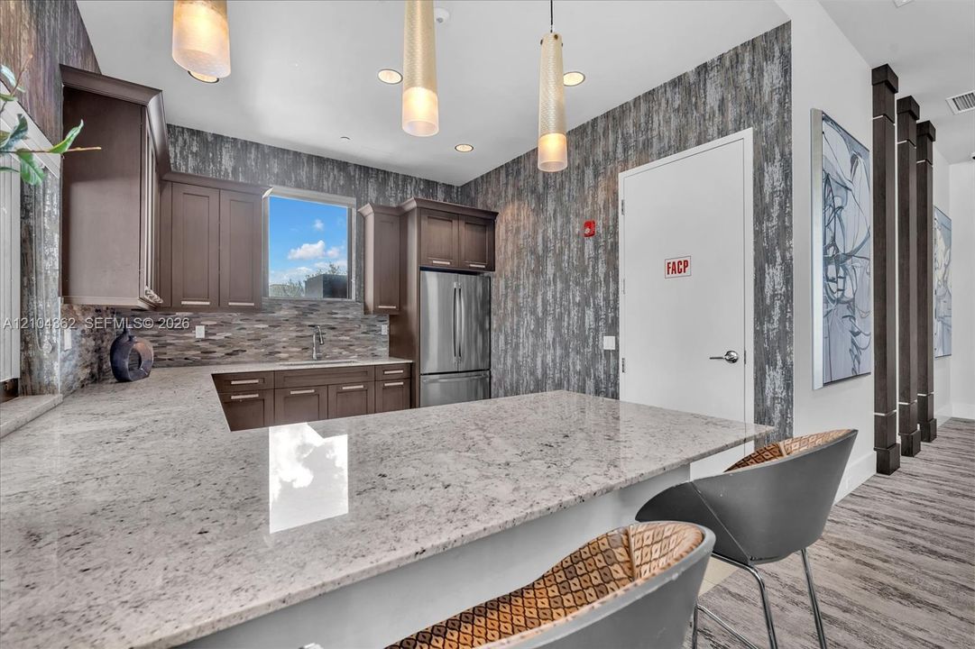 Clubhouse kitchen