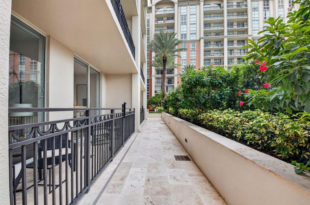Walk-Out Pool Deck Patio