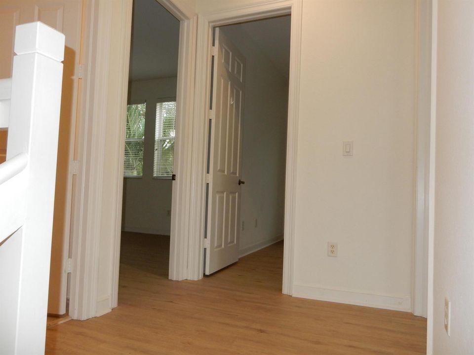 upstairs