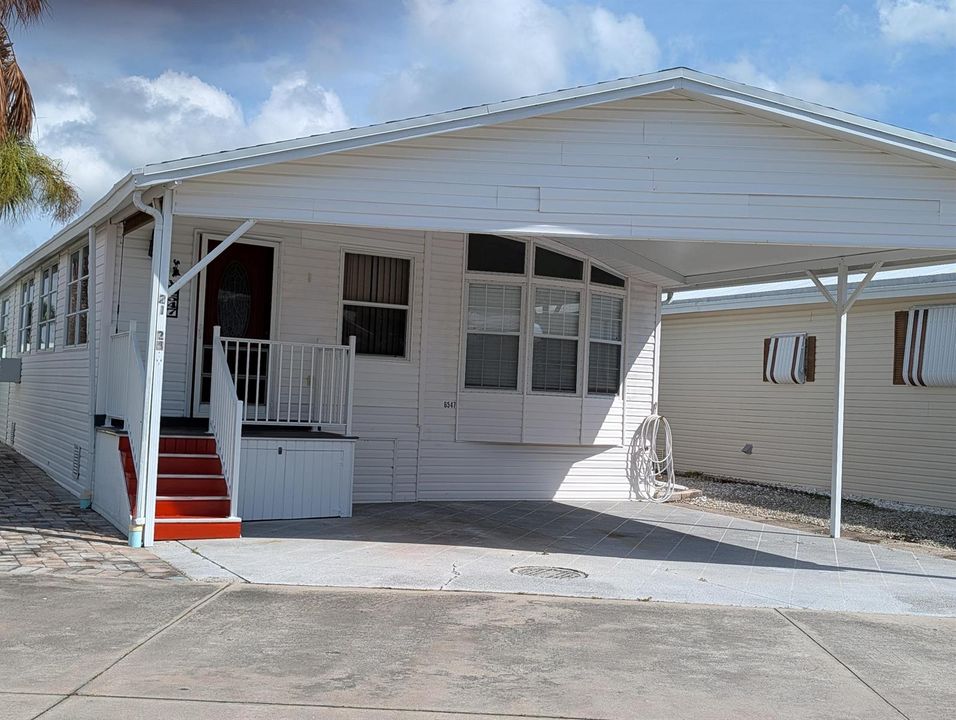 Front of Structure