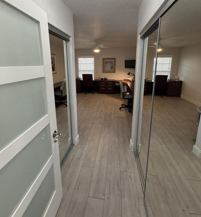 BR 2 Closets / Hall