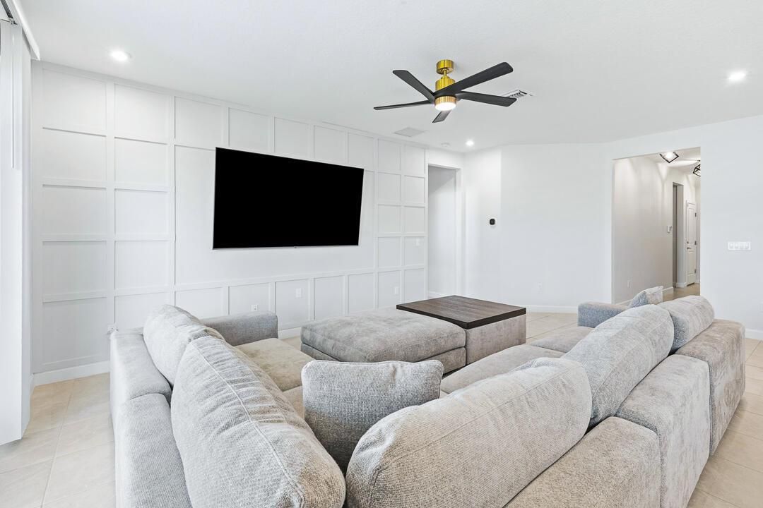 Close up living room
