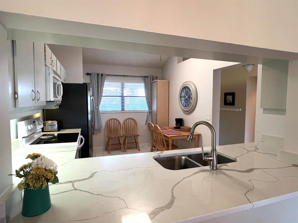 Stylish corian countertop