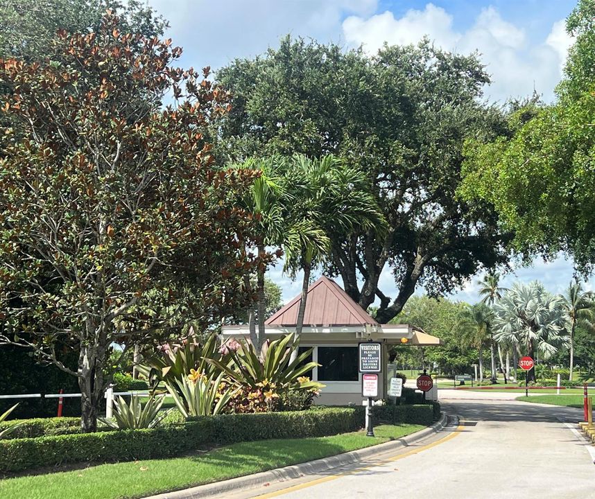 Entrance - Gated community