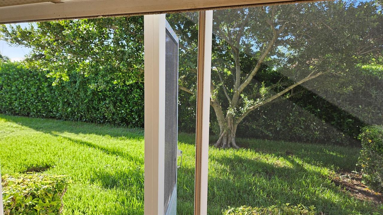 private patio