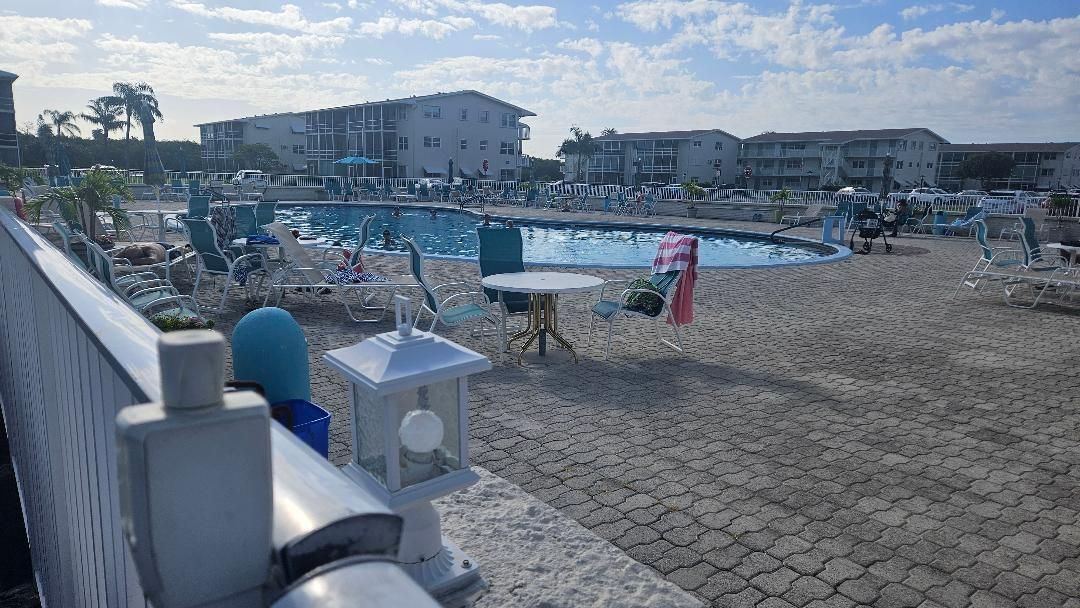 pool deck