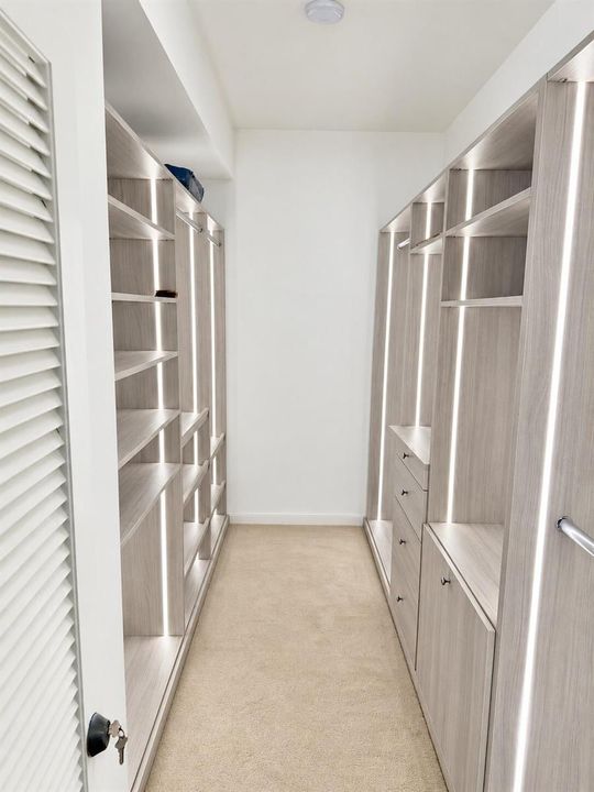 Renovated Walk-in Closet