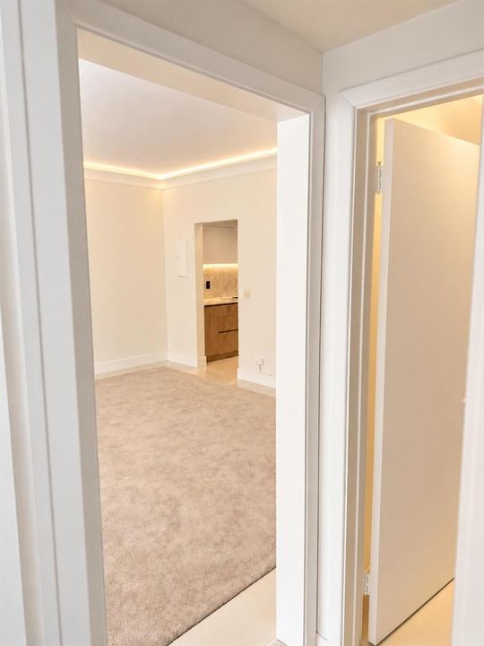 Hallway Facing West