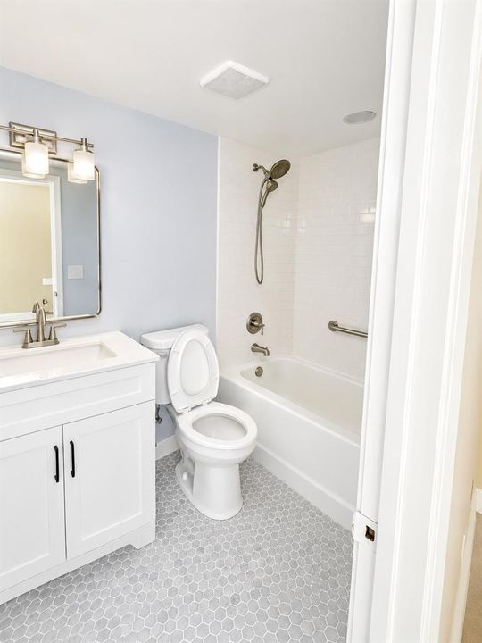 Bright Modern Bathroom Interior