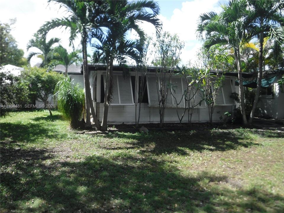 Rear of House