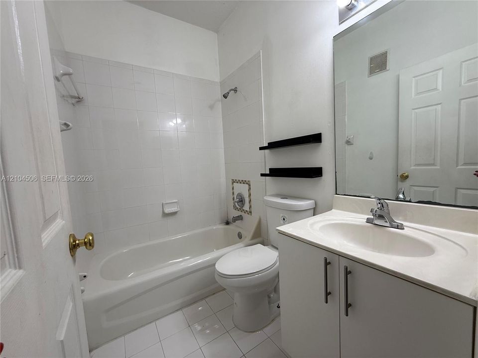 second bathroom on second floor