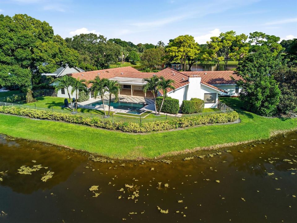 Aerial Rear Lake