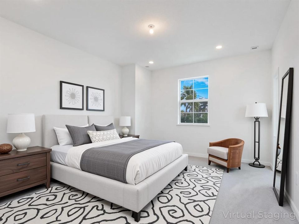 Bedroom 2 Staged