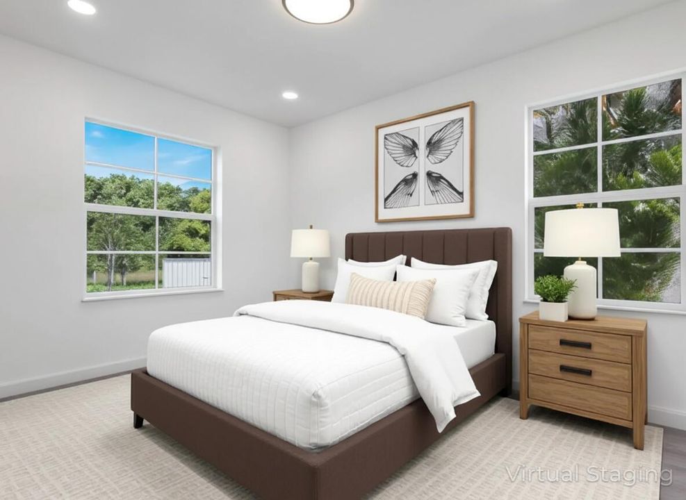 Guest Bedroom Staged
