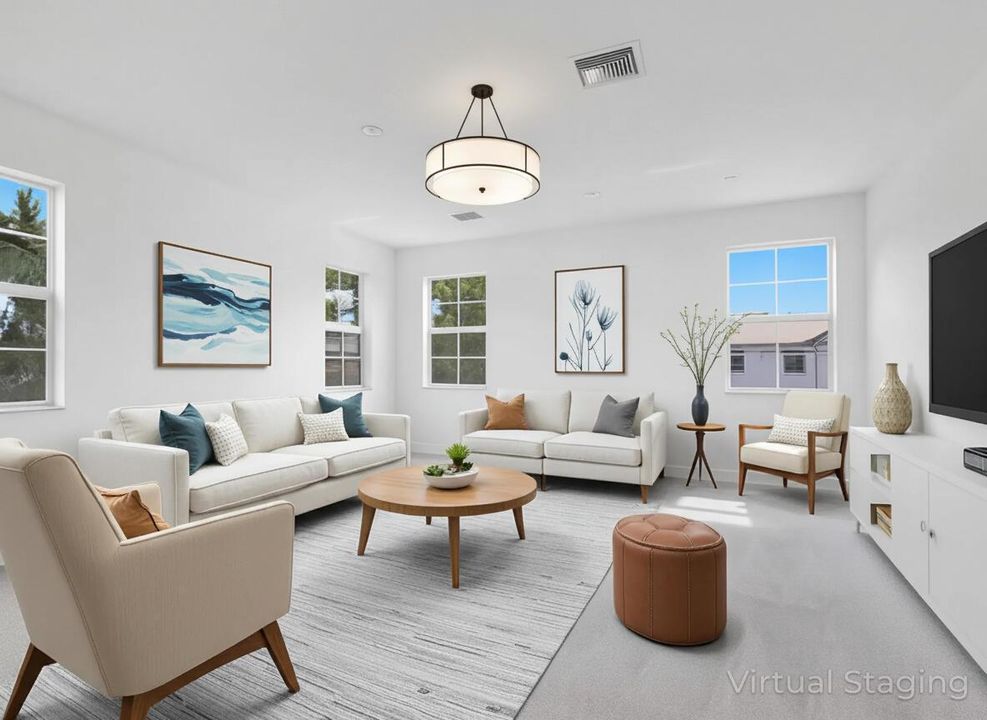 Loft Staged