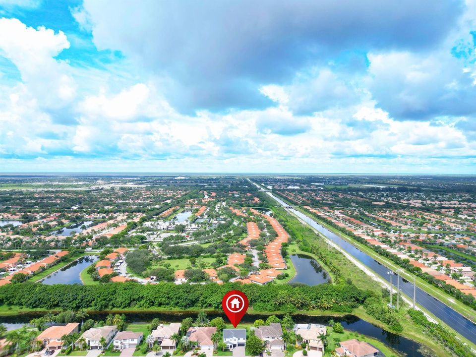 Panoramic to West