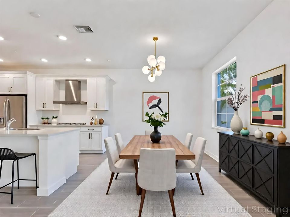 Dining Staged