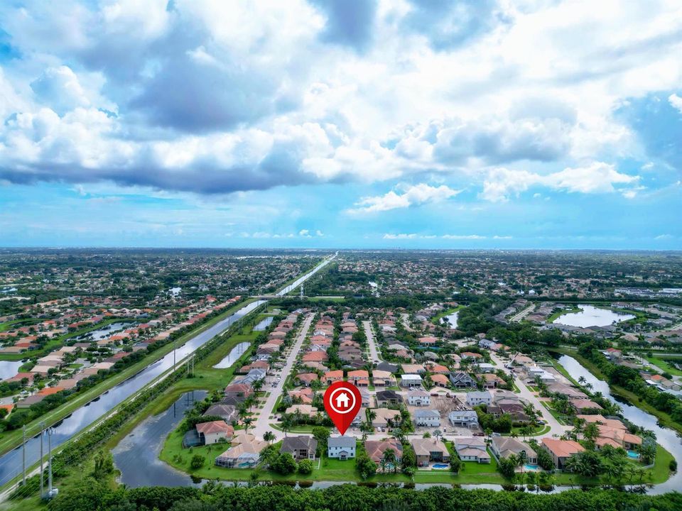 Panoramic to East