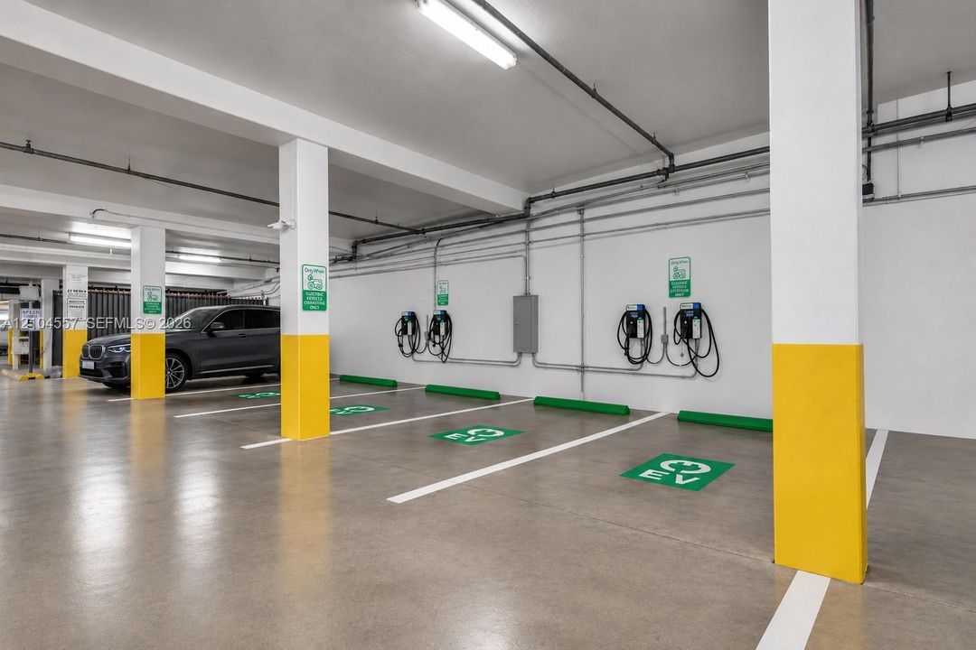 4 Vehicle Charging Stations