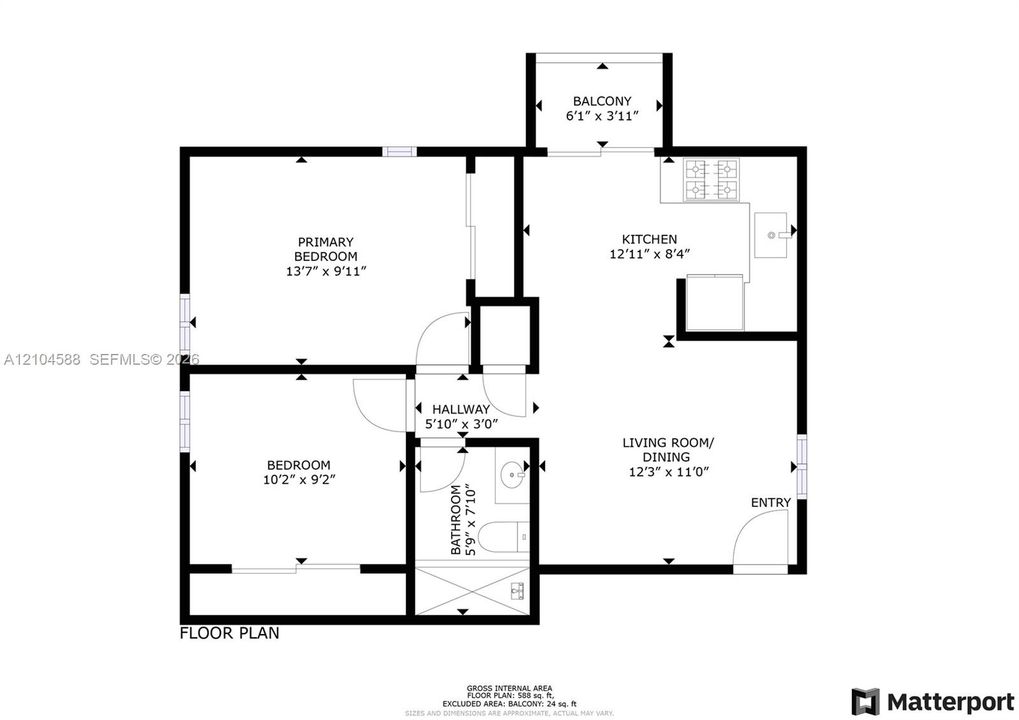 В аренду: $1,900 (2 спален, 1 ванн, 4272 Квадратных фут)