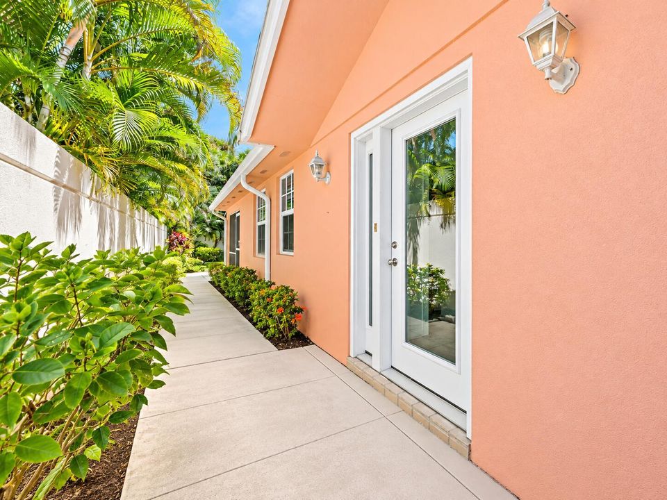 Entrance to Front Door